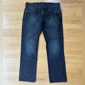 Rock & Republic Rigid Straight Leg Jeans Size 36x32 in Excellent Condition